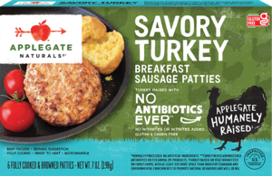 Applegate Naturals® Savory Turkey Breakfast Sausage Patties