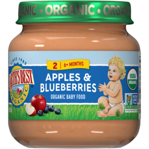 Earth's Best Apples & Blueberries 4 oz