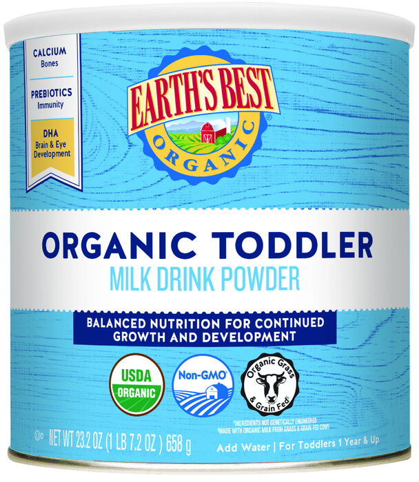 Earth's Best Organic Toddler Milk Drink Powder
