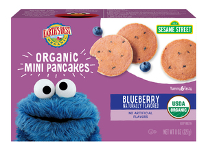 Earth's Best Frozen Organic Mini Pancakes Blueberry 11.3 oz