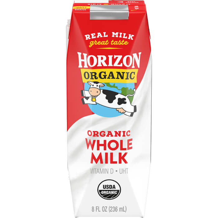 Organic Shelf-Stable Whole Milk 8oz