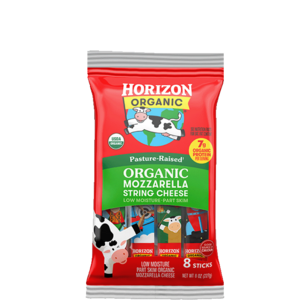 Organic Mozzarella String Cheese 8oz