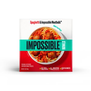 Spaghetti & Impossible Meatballsmade From Plants, Frozen, Fully Cooked, 9 Oz