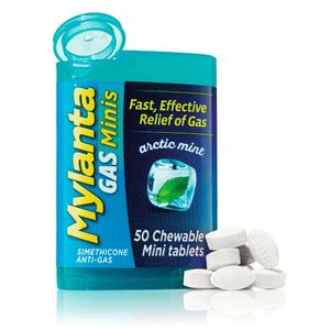Mylanta Gas Minis Chewable Tablets Arctic Mint - 50 CT