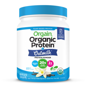 Protein Powder - Plant-Based + Oatmilk Vanilla Bean 16.9 oz