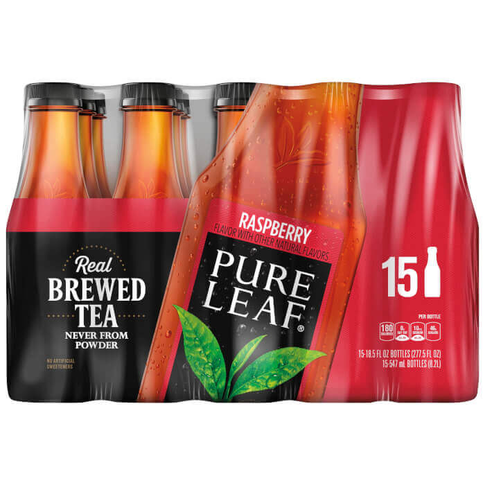 Pure Leaf Raspberry Tea (15 - 18.5 Fluid Ounce)  277.5 Fluid Ounce 15 Pack Plastic Bottles