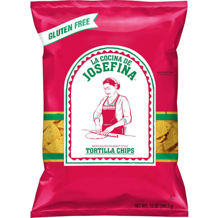 La Cocina de Josefina Tortilla Chips, Regular,12 OZ