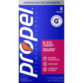 Propel Powder Mix, Black Cherry, 0.11oz 8pk sachet