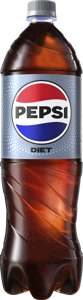 Diet Pepsi Cola 1.25 Liter Plastic Bottle