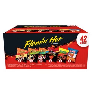 Frito-Lay, Flamin' Hot Mix, 38 7/8 Oz Net Weight, 42 Count, Box