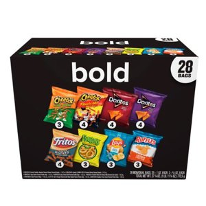 Frito-Lay, Bold Mix, 27 1/4 Oz Net Weight, 28 Count, Box