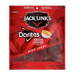 Jack Link's Beef Jerky, Doritos Nacho Cheese, 2.65 Oz