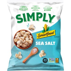 Smartfood Simply, Sea Salt, 4 1/2 Oz