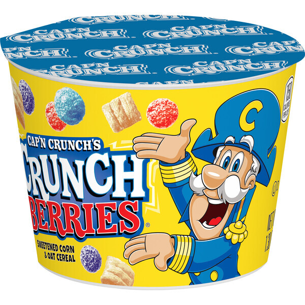 Cap'n Crunch's, Crunch Berries, 1.30 Oz, Cup