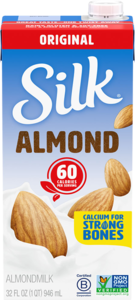 Silk Almond Original 32 oz/6 Quart Shelf Stable