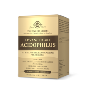Advanced 40+ Acidophilus Vegetable Capsules 60 ct