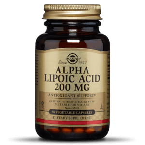 Alpha Lipoic Acid 200 mg Vegetable Capsules 50 ct